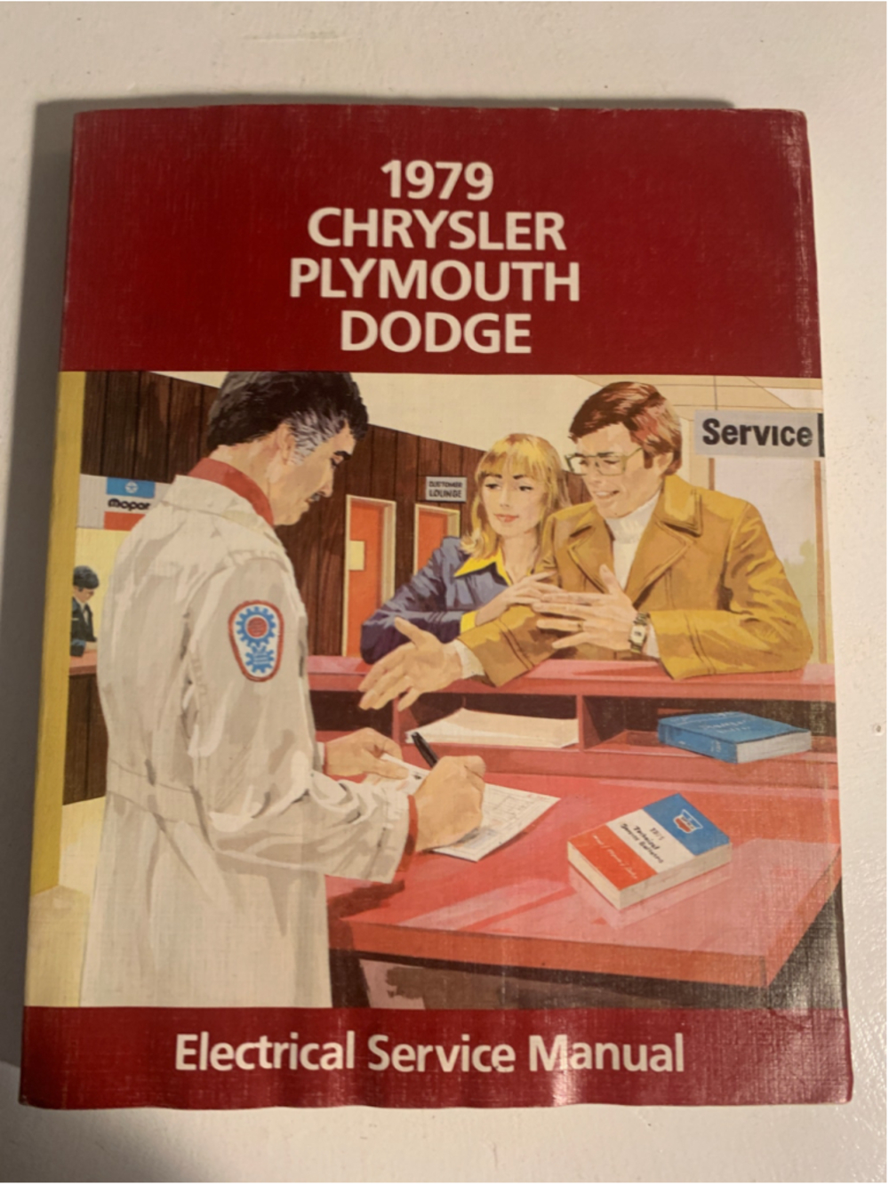 Chrysler 1979 Electrical Service Manual One Size Red White